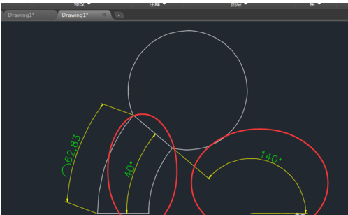 CAD如何創(chuàng)建弧長(zhǎng)與角度尺寸