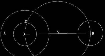 CAD如何畫兩個(gè)圓的外切線