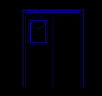 CAD怎么設(shè)計一款歐式門平面圖?