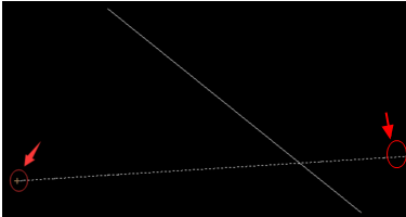 中望CAD將兩條任意角度的直線變?yōu)榛ハ啻怪睜顟B(tài)的便捷方法