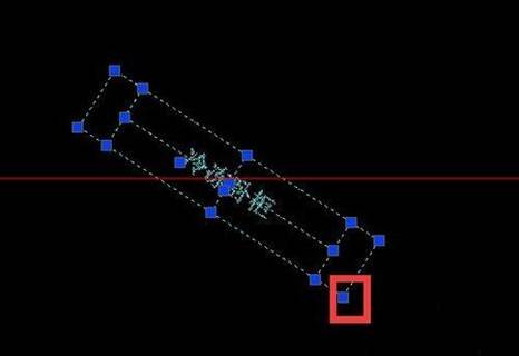 CAD怎么調(diào)整傾斜對(duì)象到水平位置