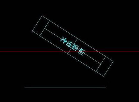 CAD怎么調(diào)整傾斜對(duì)象到水平位置