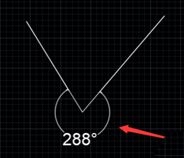 CAD如何標(biāo)注鈍角度數(shù)？